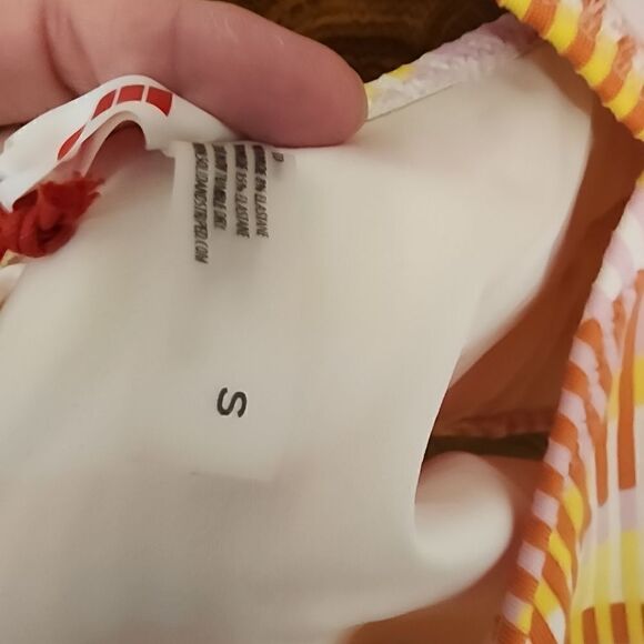 Solid and Striped Claudia Ribbed Cutout one piece NWT Size S - Picture 4 of 7